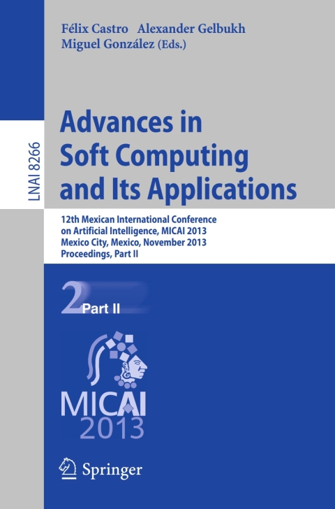Cover image for book Advances in Soft Computing and Its Applications