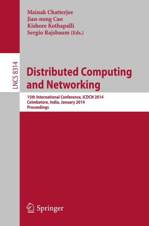 Cover image for book Distributed Computing and Networking