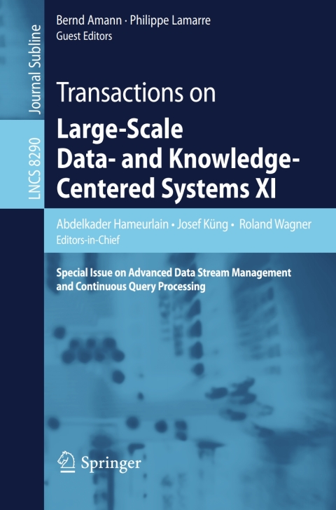 Cover image for book Transactions on Large-Scale Data- and Knowledge-Centered Systems XI