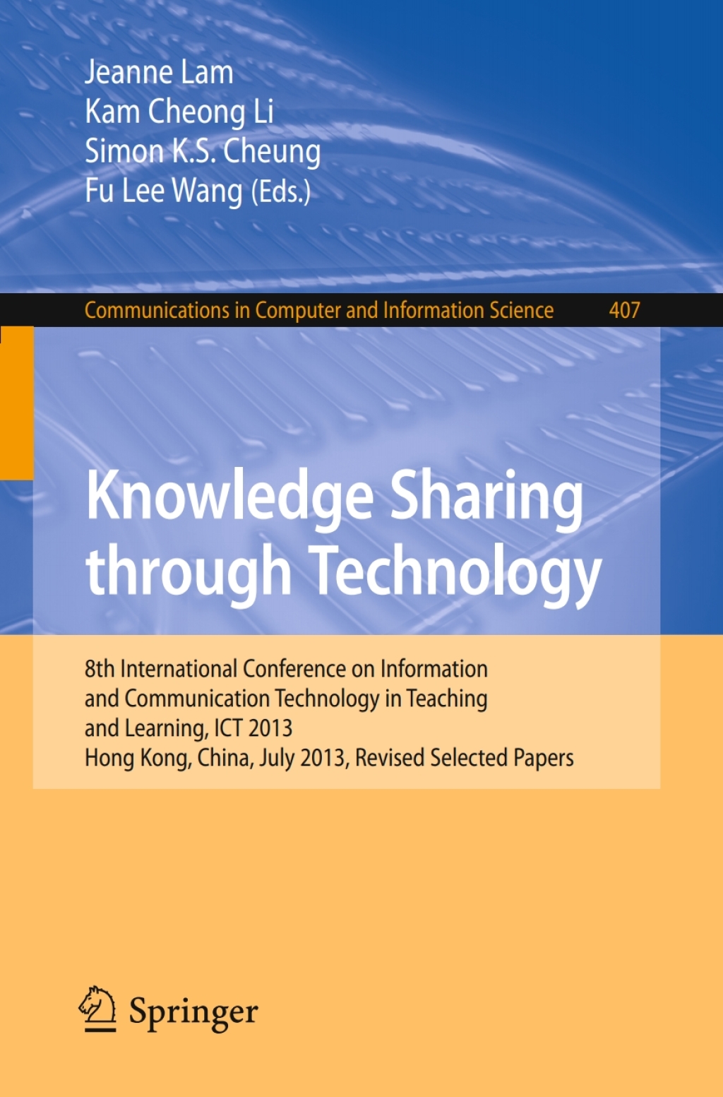 Knowledge Sharing Through Technology (eBook)