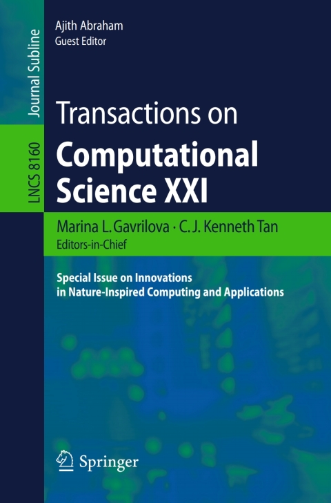 Cover image for book Transactions on Computational Science XXI