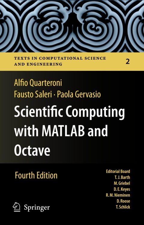 Cover image for book Scientific Computing with MATLAB and Octave