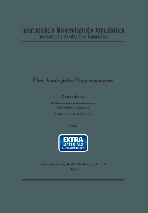 Cover image for book Über aerologische Diagrammpapiere. Denkschrift. [Hrsg.:] Internationale Meteorologische Organisation. Internationale Aerologische Kommission. Text- und Tafelteil