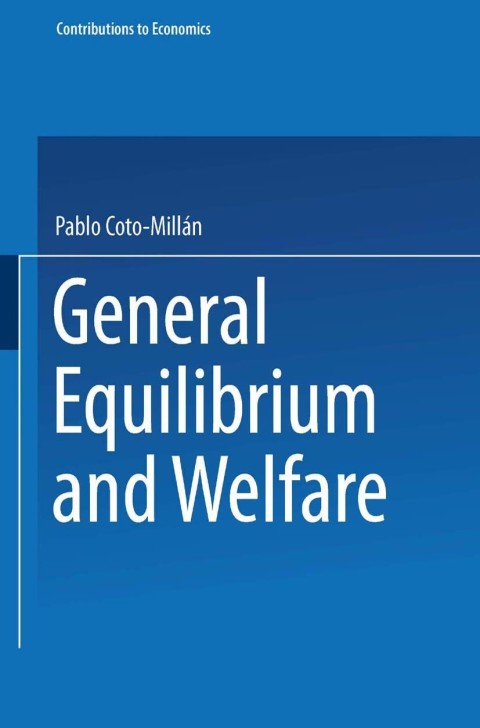 Cover image for book General Equilibrium and Welfare