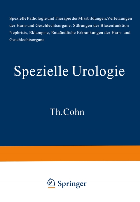 Cover image for book Handbuch der Urologie