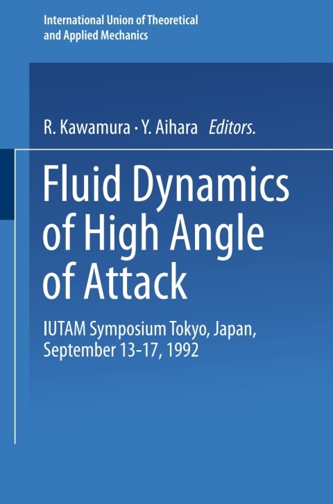 Cover image for book Fluid Dynamics of High Angle of Attack