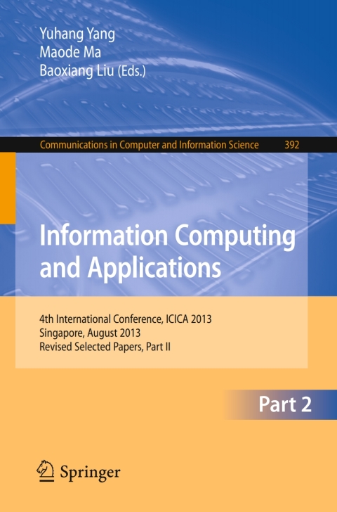 Cover image for book Information Computing and Applications