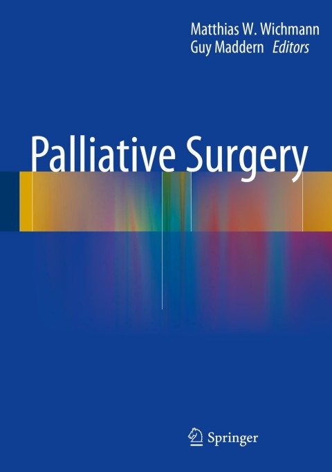 Cover image for book Palliative Surgery