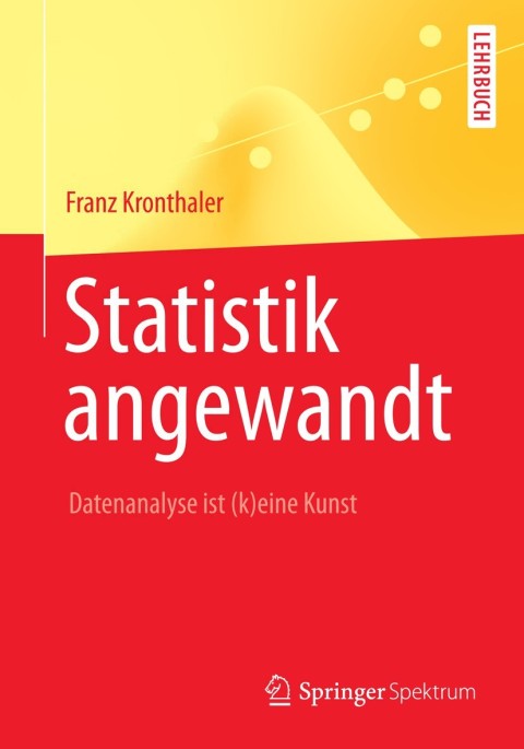 Cover image for book Statistik angewandt