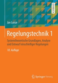صورة الغلاف: Regelungstechnik 1 10th edition 9783642539084
