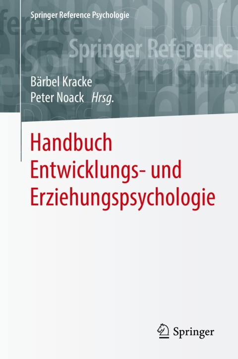 Cover image for book Handbuch Entwicklungs- und Erziehungspsychologie