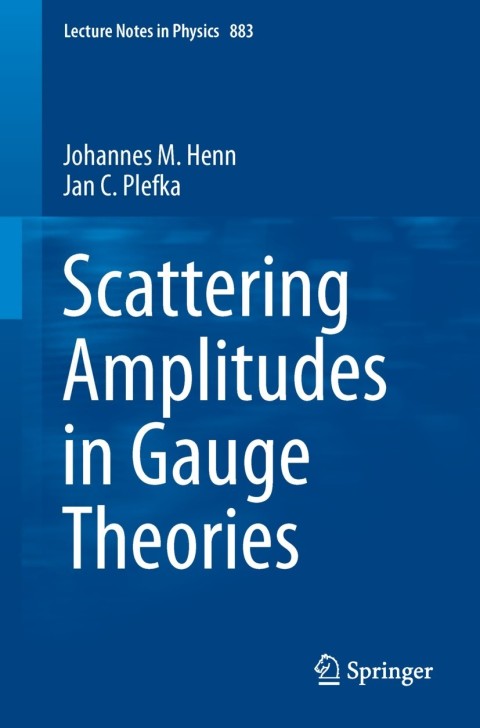 Cover image for book Scattering Amplitudes in Gauge Theories