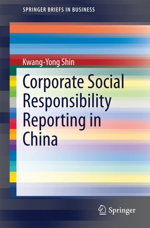 Cover image for book Corporate Social Responsibility Reporting in China