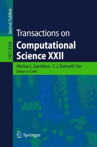 Cover image: Transactions on Computational Science XXII 9783642542114