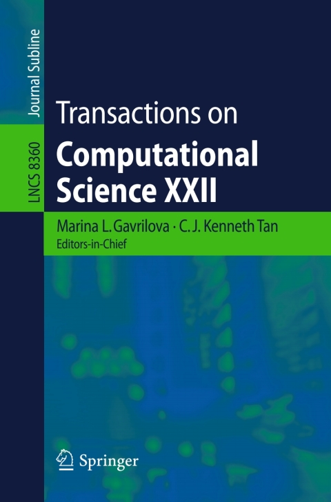 Cover image for book Transactions on Computational Science XXII