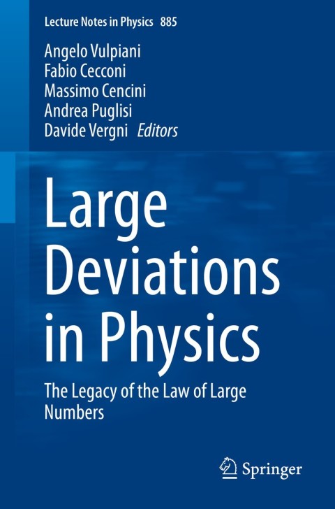 Cover image for book Large Deviations in Physics