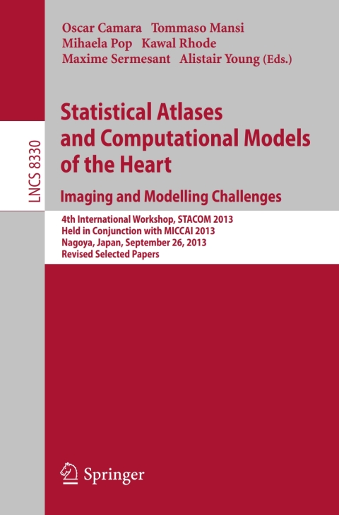 Cover image for book Statistical Atlases and Computational Models of the Heart. Imaging and Modelling Challenges