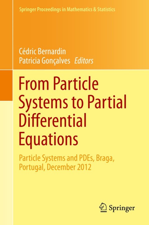 Cover image for book From Particle Systems to Partial Differential Equations