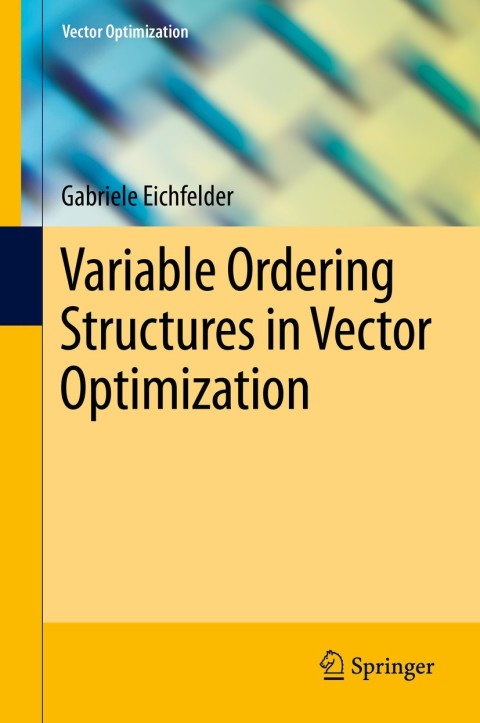 Cover image for book Variable Ordering Structures in Vector Optimization