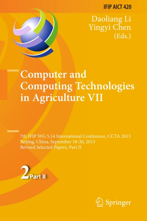 Cover image for book Computer and Computing Technologies in Agriculture VII