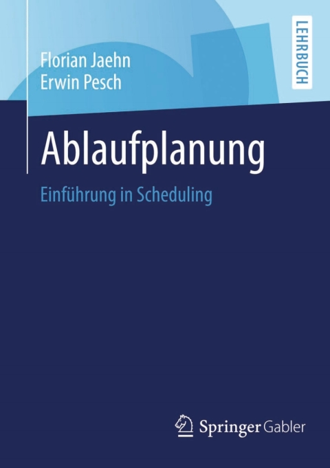 Cover image for book Ablaufplanung