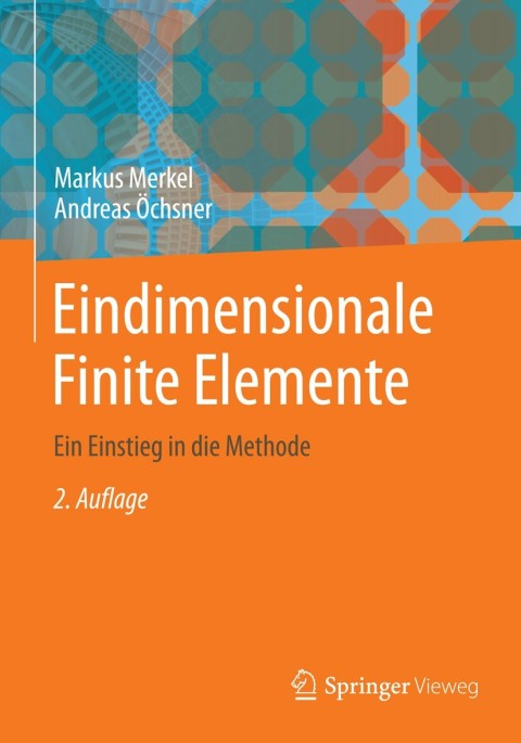 Cover image for book Eindimensionale Finite Elemente