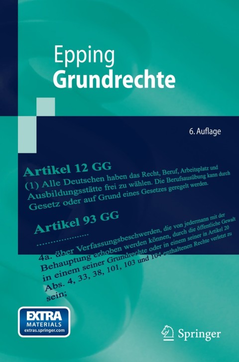 Cover image for book Grundrechte