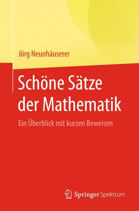 Cover image for book Schöne Sätze der Mathematik