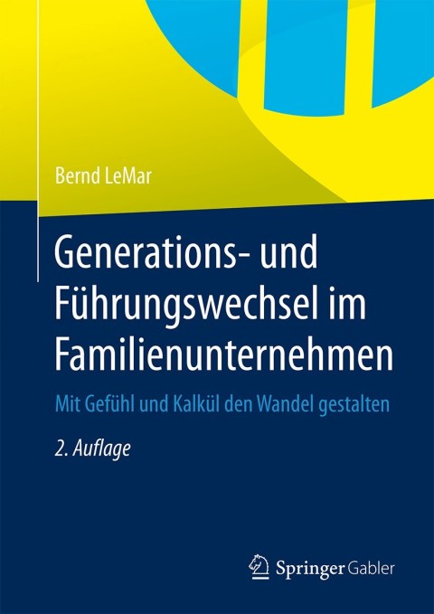 Cover image for book Generations- und Führungswechsel im Familienunternehmen