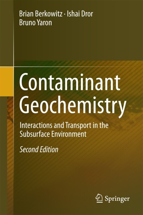 Cover image for book Contaminant Geochemistry