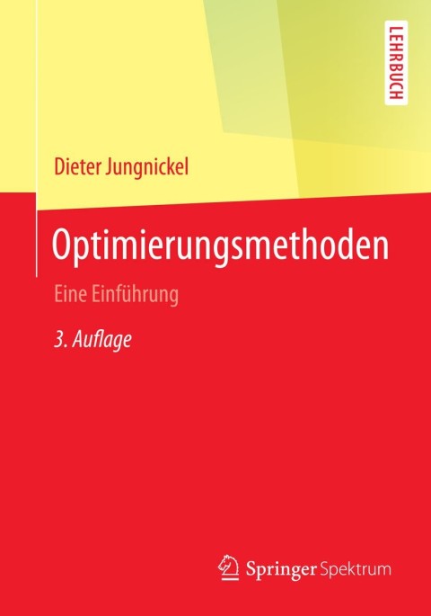 Cover image for book Optimierungsmethoden