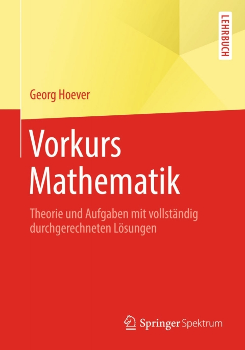 Cover image for book Vorkurs Mathematik