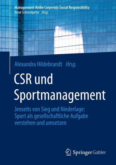 Cover image for book CSR und Sportmanagement