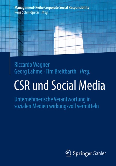 Cover image for book CSR und Social Media