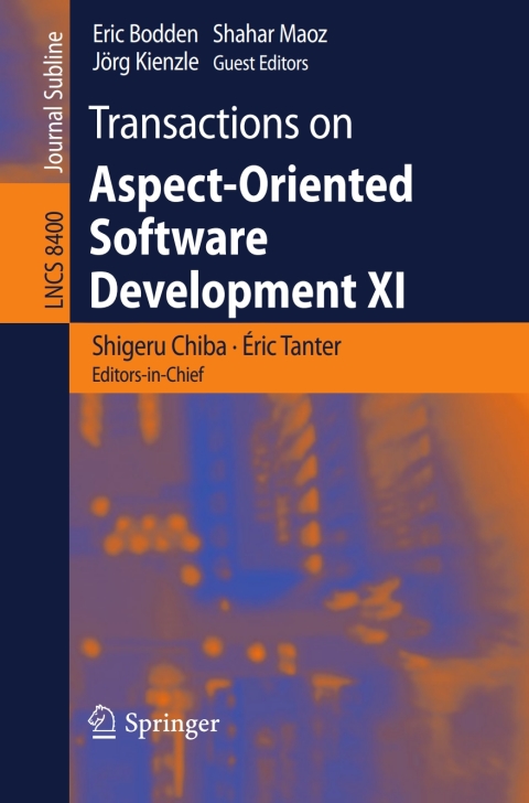 Cover image for book Transactions on Aspect-Oriented Software Development XI