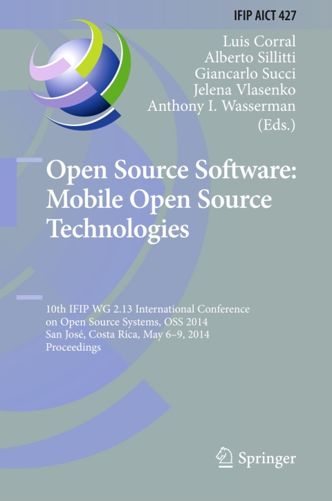Cover image for book Open Source Software: Mobile Open Source Technologies