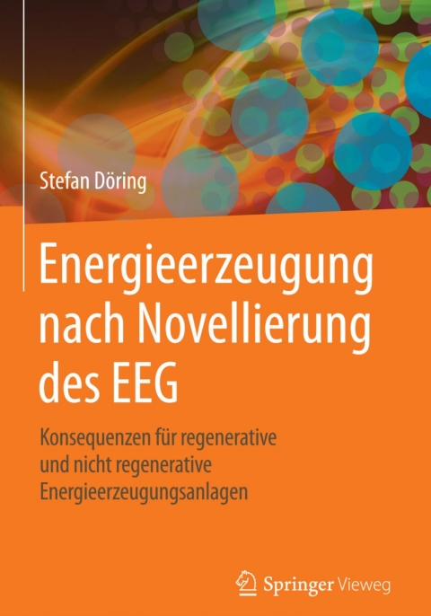 Cover image for book Energieerzeugung nach Novellierung des EEG