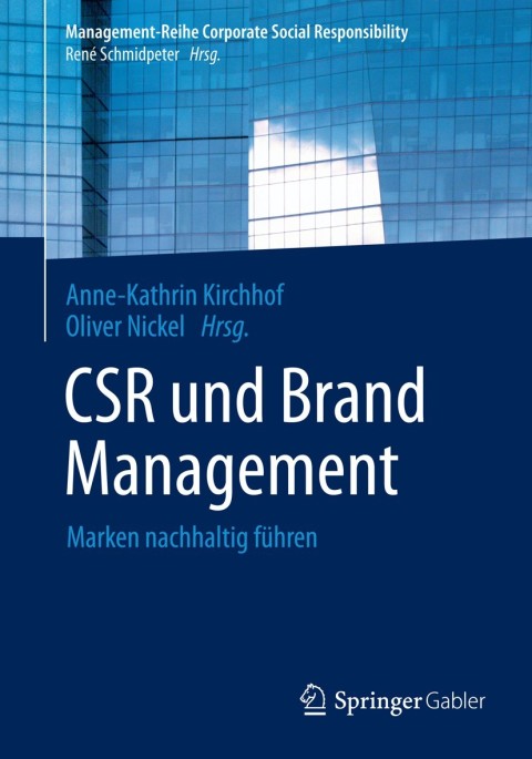 Cover image for book CSR und Brand Management