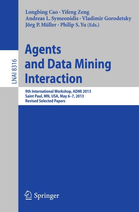 Cover image for book Agents and Data Mining Interaction