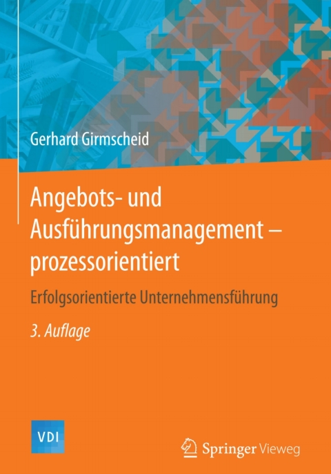 Cover image for book Angebots- und Ausführungsmanagement-prozessorientiert