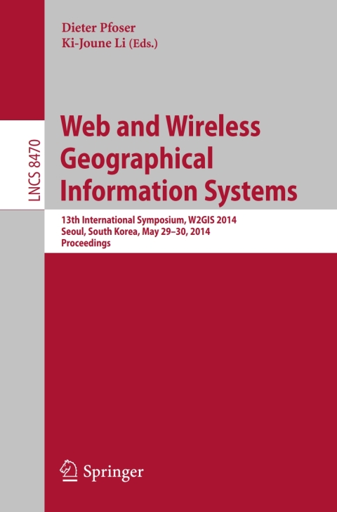 Cover image for book Web and Wireless Geographical Information Systems