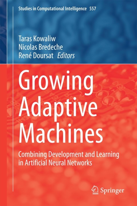 Cover image for book Growing Adaptive Machines