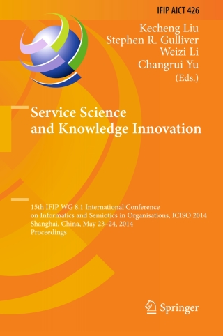Service Science and Knowledge Innovation