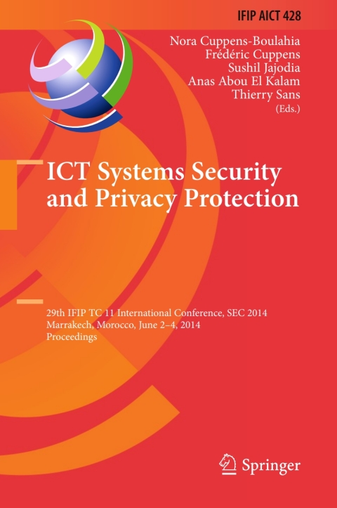 Cover image for book ICT Systems Security and Privacy Protection