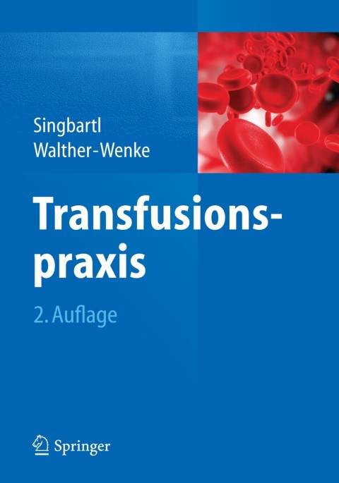 Cover image for book Transfusionspraxis