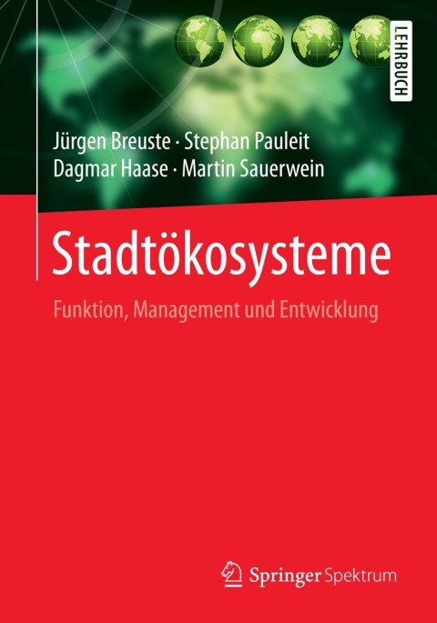 Cover image for book Stadtökosysteme