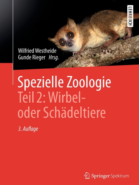 Cover image for book Spezielle Zoologie. Teil 2: Wirbel- oder Schädeltiere