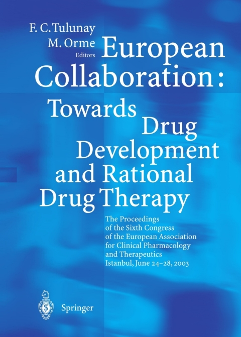 Cover image for book European Collaboration: Towards Drug Developement and Rational Drug Therapy