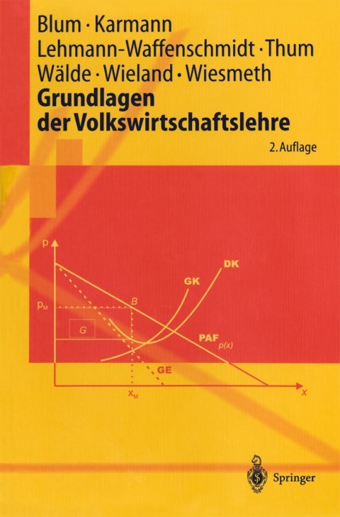 Cover image for book Grundlagen der Volkswirtschaftslehre