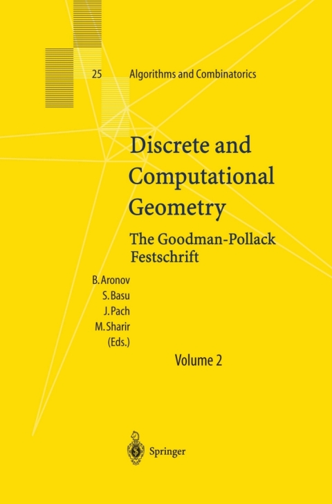 Cover image for book Discrete and Computational Geometry
